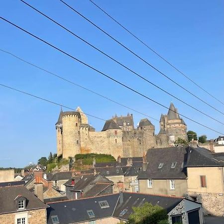 Appartement Calme Et Cosy Proche Centre Vue Chateau Vitré Extérieur photo